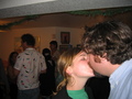 Lauren and Leah New Years' kiss